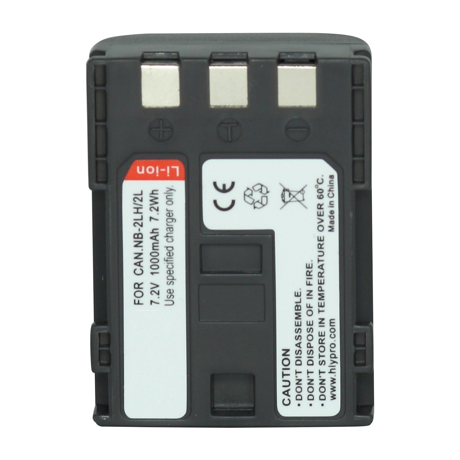 HLYPRO Canon NB-2LH Batarya